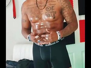 The Goat of Birmingham Alabama makes curious house wife record him beating his BBC while Releasing a huge load of cum