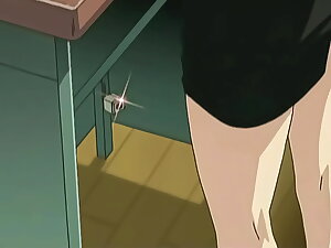 Spy Camera to Words bump off rub elbows with MILF Instructor - Hentai Satiated