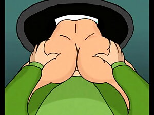 Leela in a perplexed (Futurama Porn)